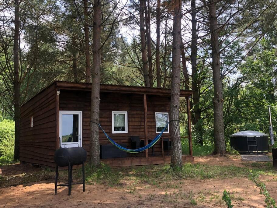 Forest cabin Ozolaine Exterior foto